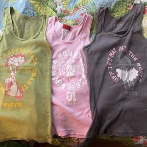 Yoga Tribe & Culture 1990’s Tank tops